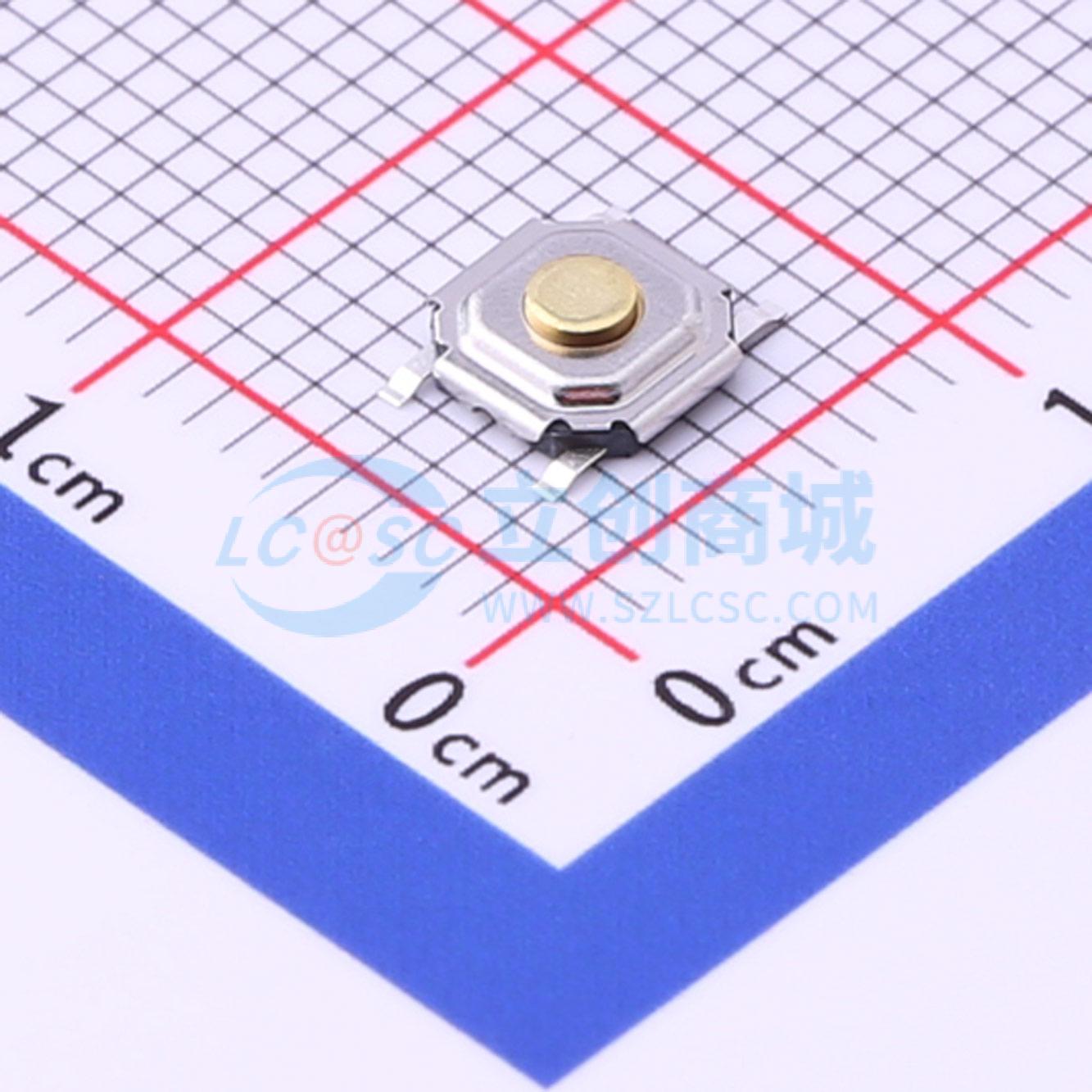 Push Button Tactile - 99pcs SKQGADE010 SMD-4P 5.2x5.2mm SPST-NO 2.6N