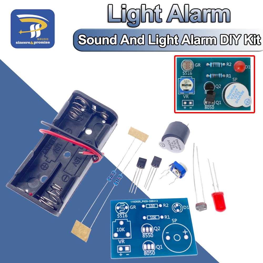 Diy Electronics Music - Cảm Quang Âm Thanh Báo Động