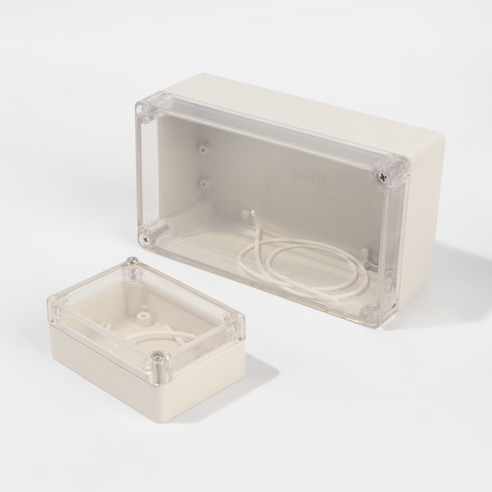 Diy Electronics Box - White Waterproof Enclosure Plastic Junction Box