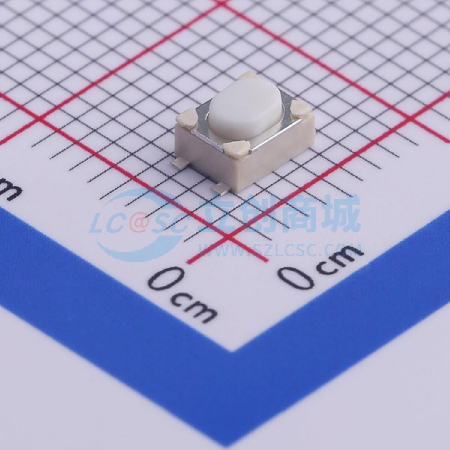 Push Button Tactile - 176pcs TS-1089S-02526 SMD-4P 4.2x3.3mm SPST 2.6N