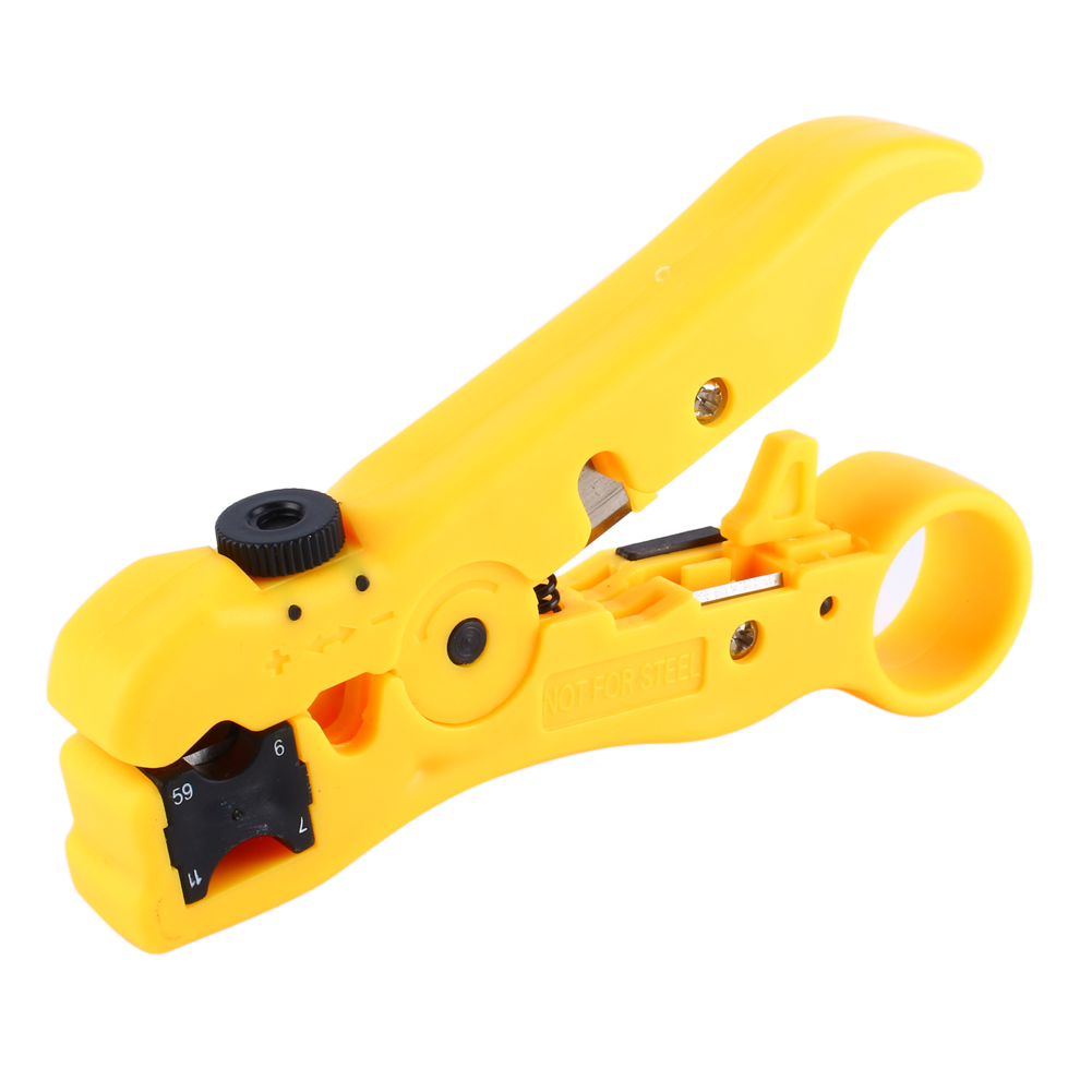 Wire Stripper Cutter - Wire Cutting Plier Rotary Coax Coaxial