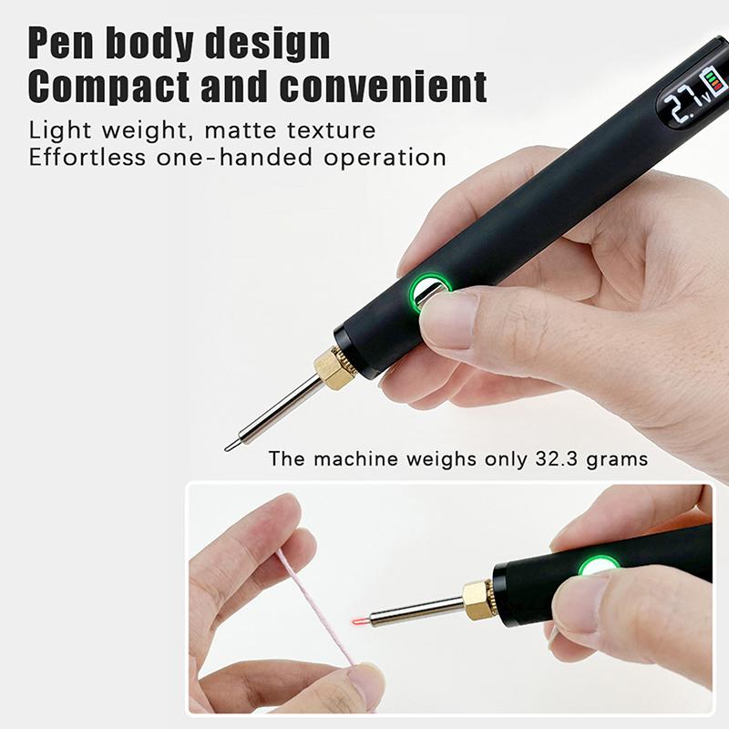 Diy Electronics Repair Kit - Mini Soldering Iron Pen Kit -