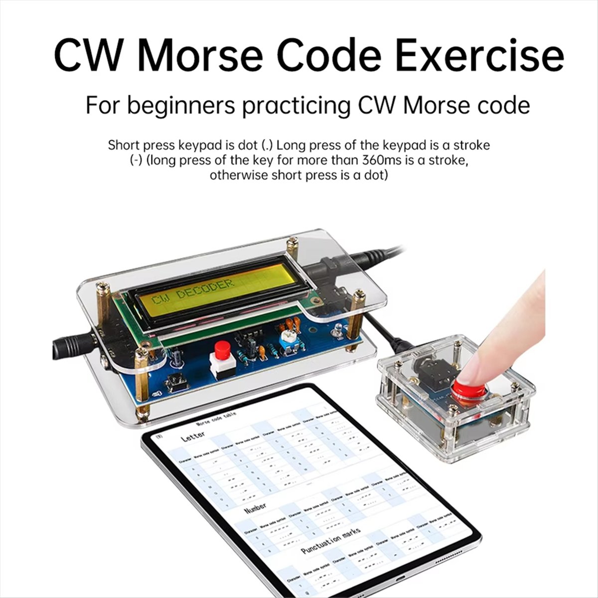 Diy Electronics Board - HDL DC9V CW Morse Code Decoder