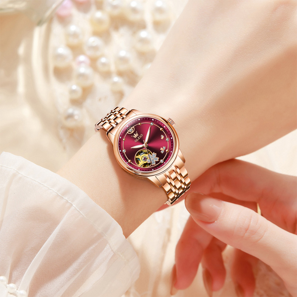 Rose Gold Wine Red Luxury Casu - đánh giá và giá Push Button Tactile