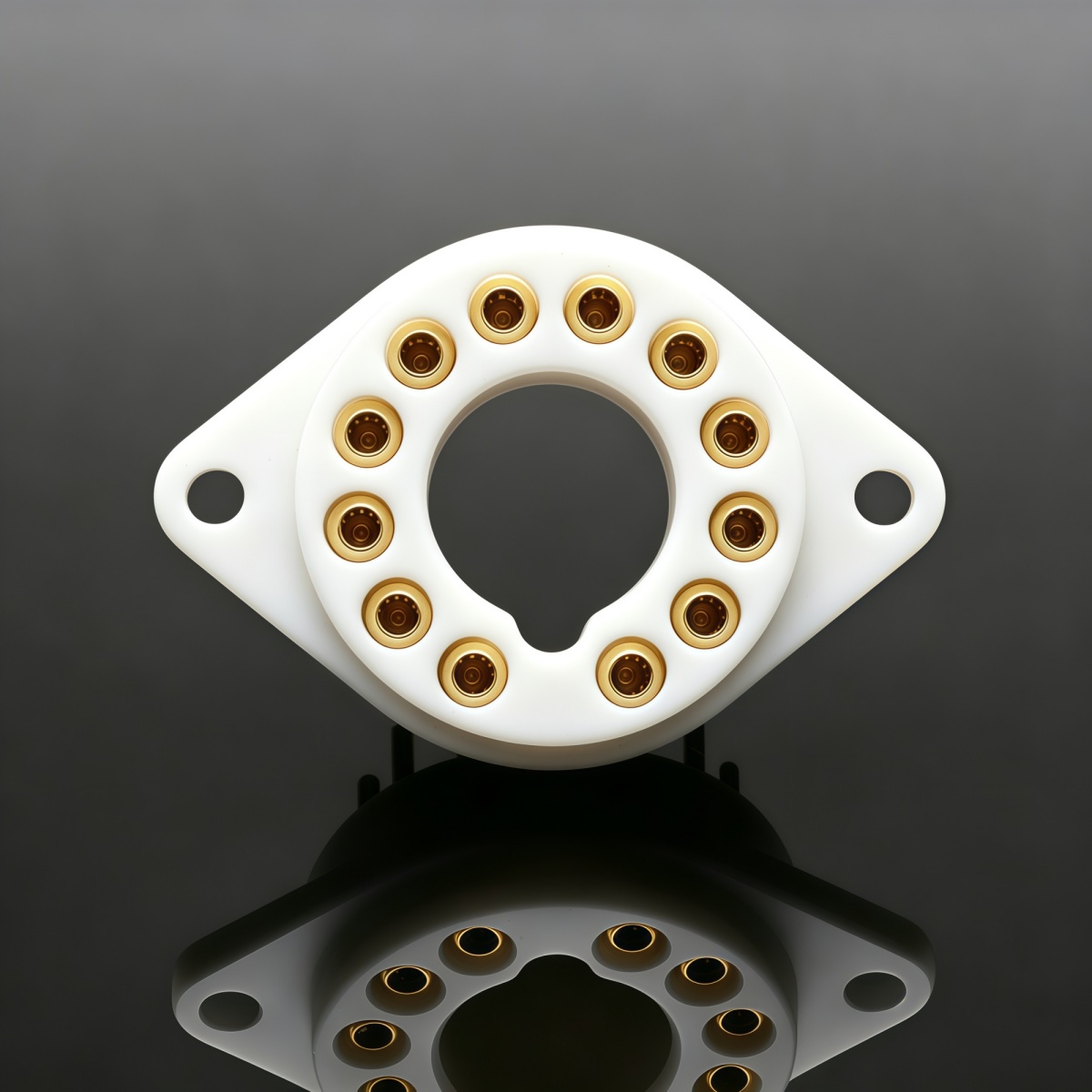 EIZZ 12 Pin PTFE Vacuum Electr - đánh giá và giá Diy Electronics Holder