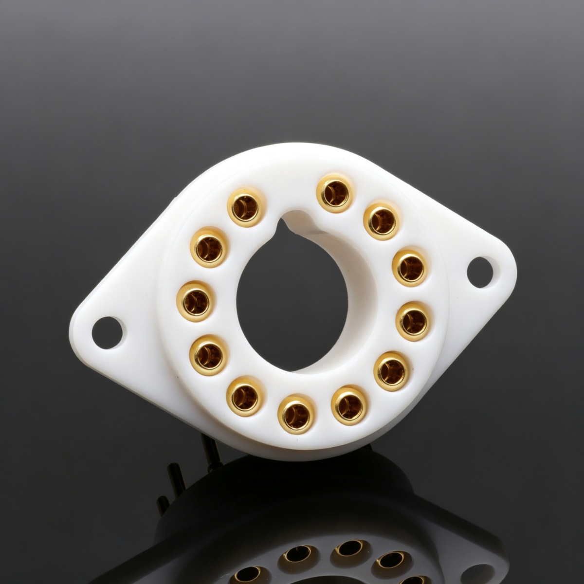 EIZZ 12 Pin PTFE Vacuum Electr - đánh giá và giá Diy Electronics Holder