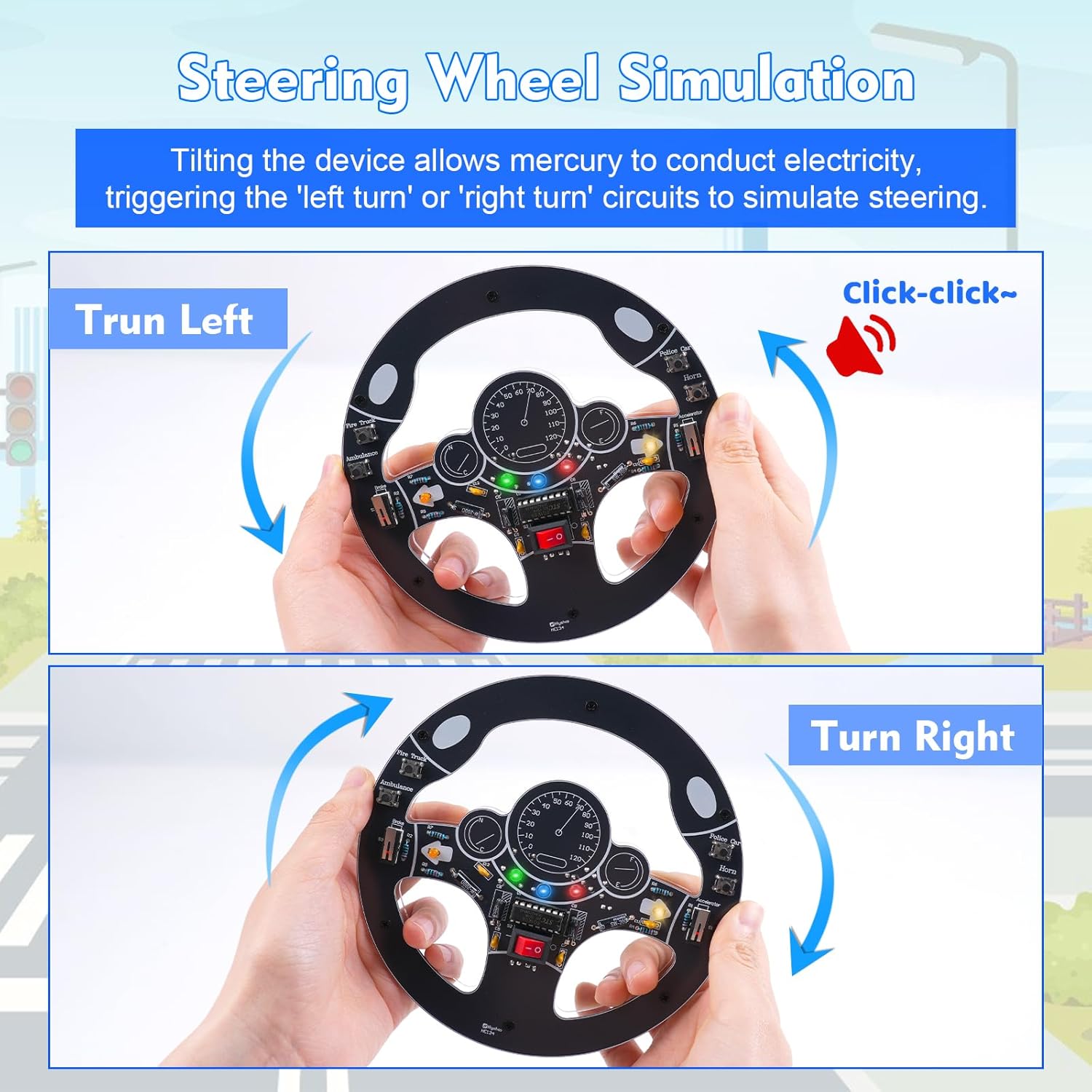 Car Steering Wheel DIY Solderi - đánh giá và giá Diy Electronics Repair Kit