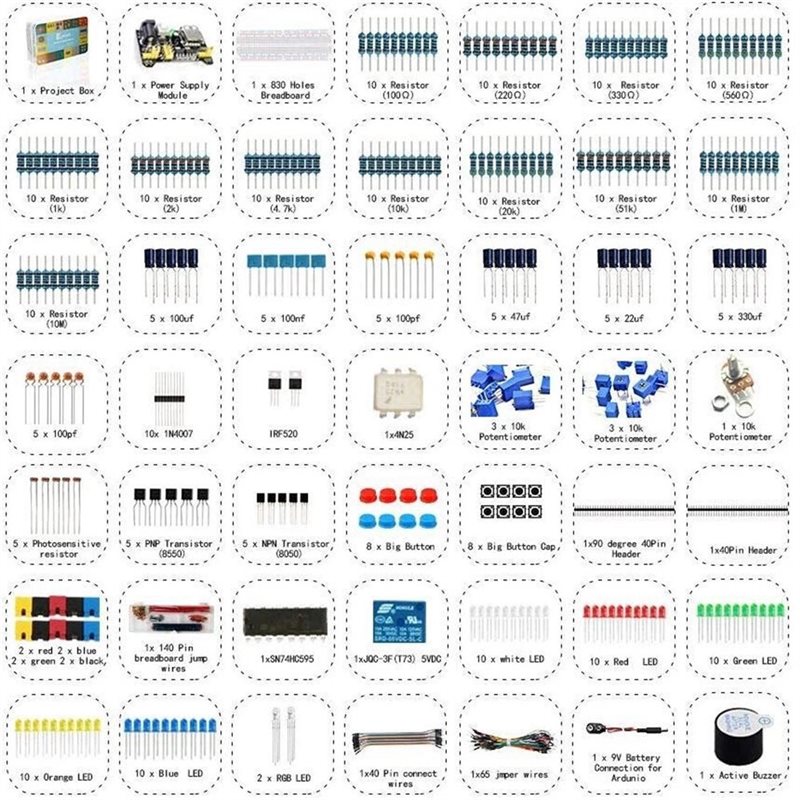【HOT A69Z!】Electronic Componen - đánh giá và giá Diy Electronics Board