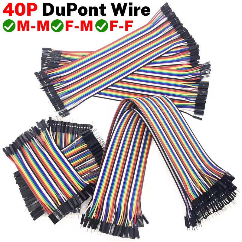 40Pin Dupont Cable Ribbon Jump - đánh giá và giá Breadboard Jumper Wire