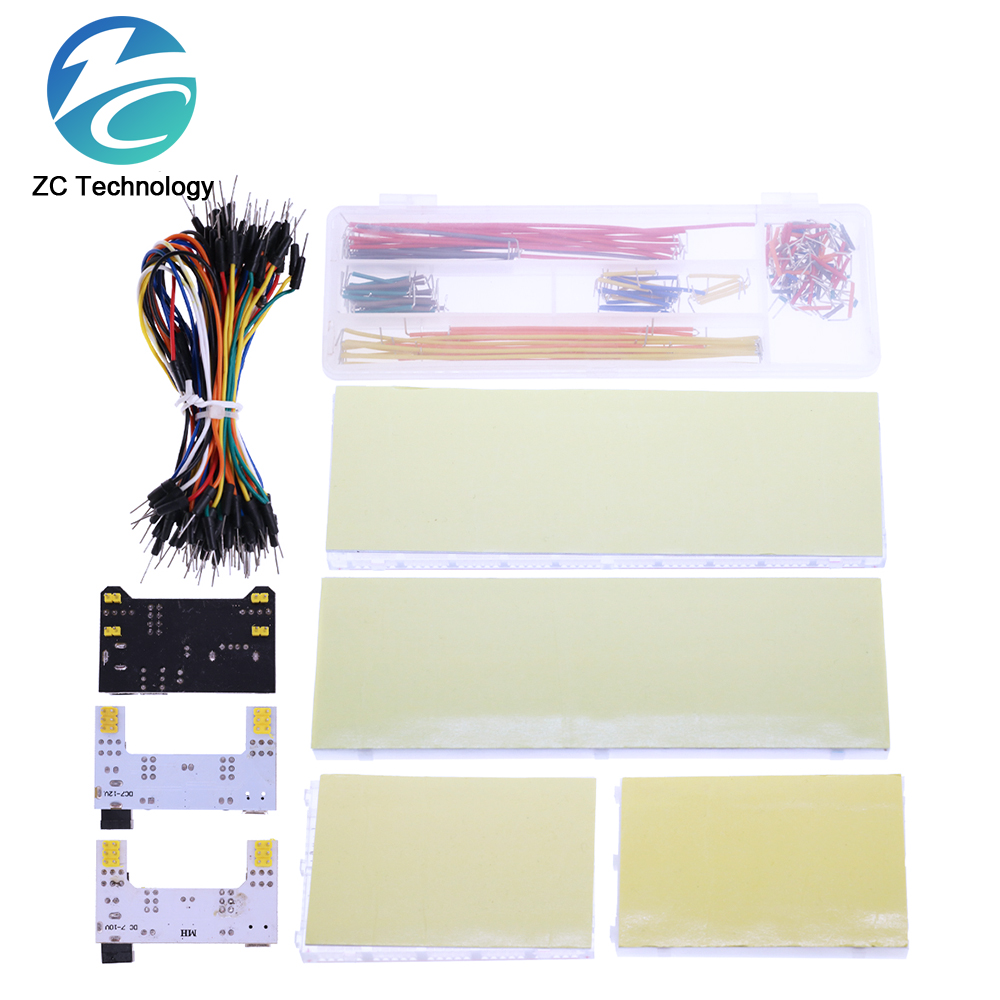 MB-102 MB102 Bo Mạch 400 830 Đ - đánh giá và giá Breadboard Jumper Wire