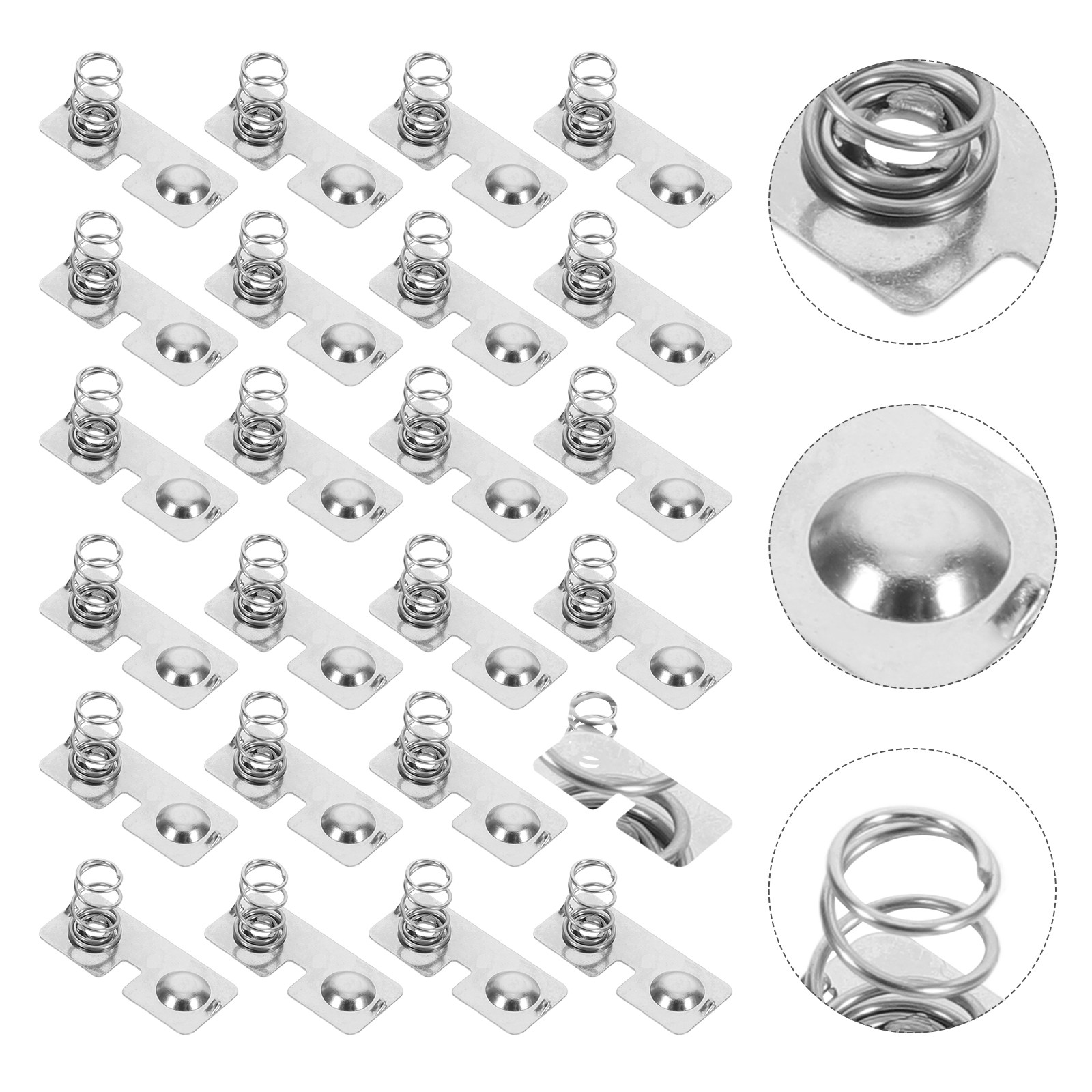 100Pcs Aa Battery Spring Conta - đánh giá và giá Diy Electronics Holder