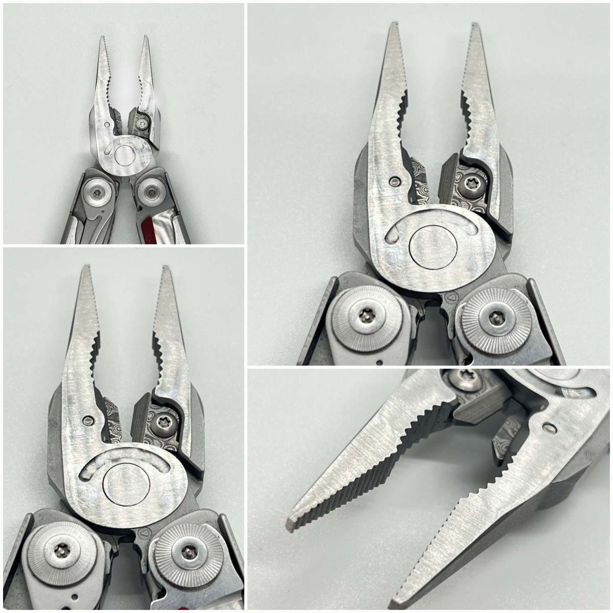 1 pair Damascus steel Wire cut - đánh giá và giá Wire Stripper Cutter