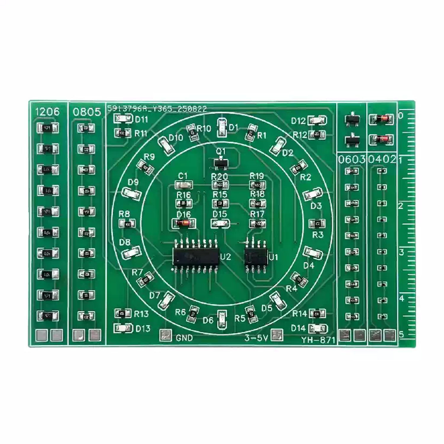 CD4017 Running Led Light Kit S - đánh giá và giá Diy Electronics Projects For Beginners