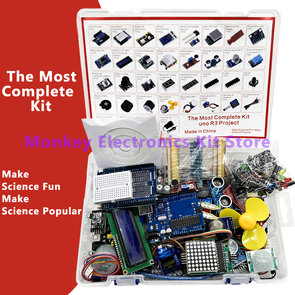 The Most Complete Kit for ardu - đánh giá và giá Diy Electronics Projects For Beginners