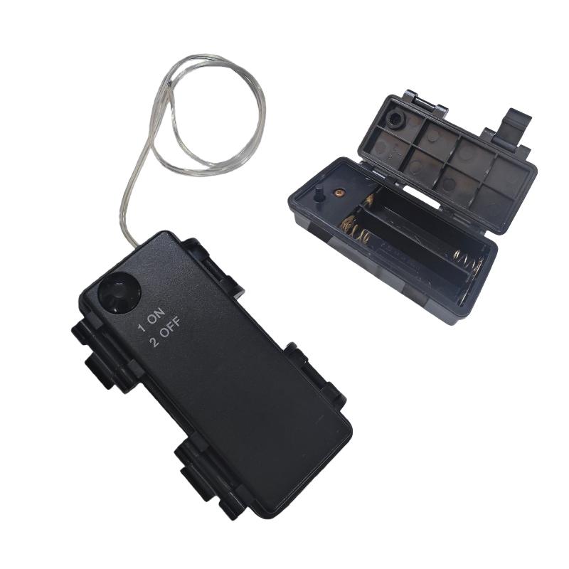 1Pcs 2 Sections AA Battery Hol - đánh giá và giá Diy Electronics Holder