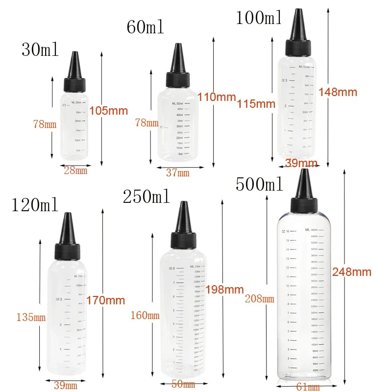 5PCS 30ml-500ml Empty Plastic  - đánh giá và giá Diy Vape Electronics
