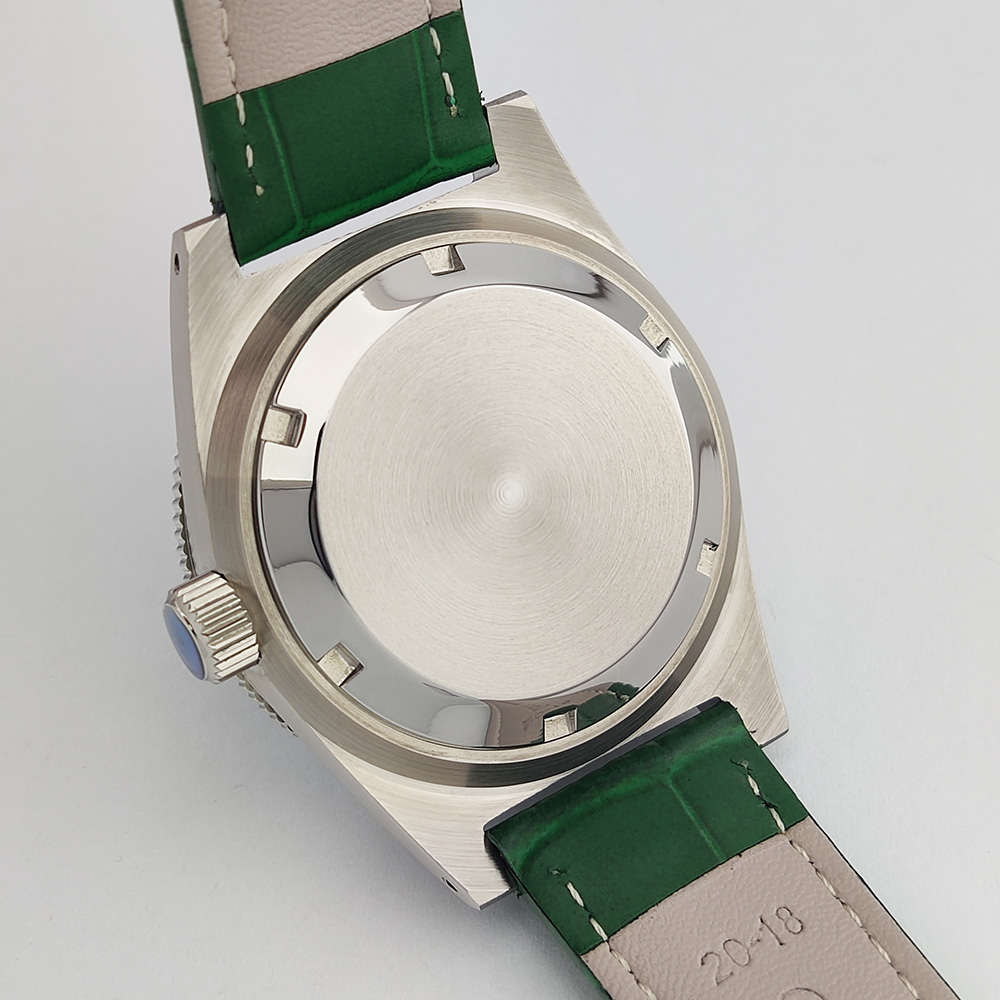 40.5mm customized watch NH35 M - đánh giá và giá Push Button Tactile