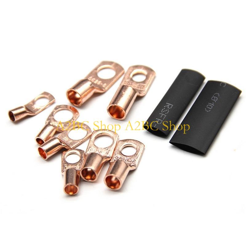 Lug cáp đồng dòng A2BC có đầu  - đánh giá và giá Heat Shrink Tubing