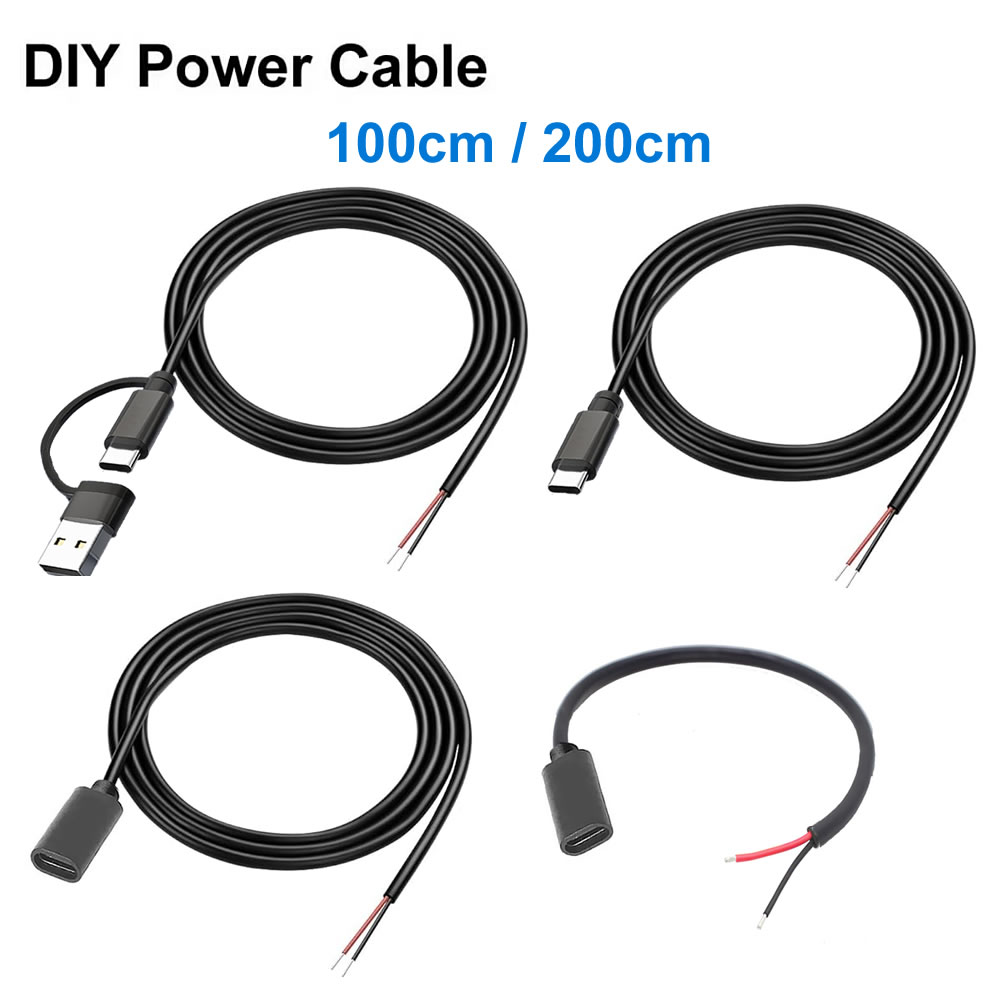 DC 2 Pin Power Cable USB and T - đánh giá và giá Diy Electronics Music