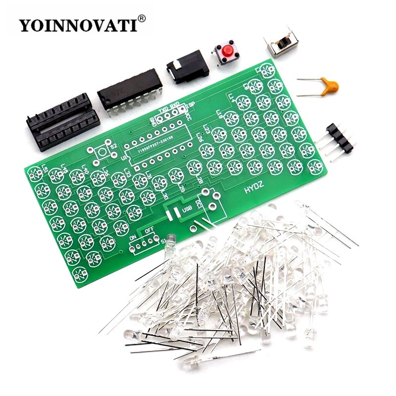 LED Hourglass Learning Kit - S - đánh giá và giá Diy Electronics Projects For Beginners