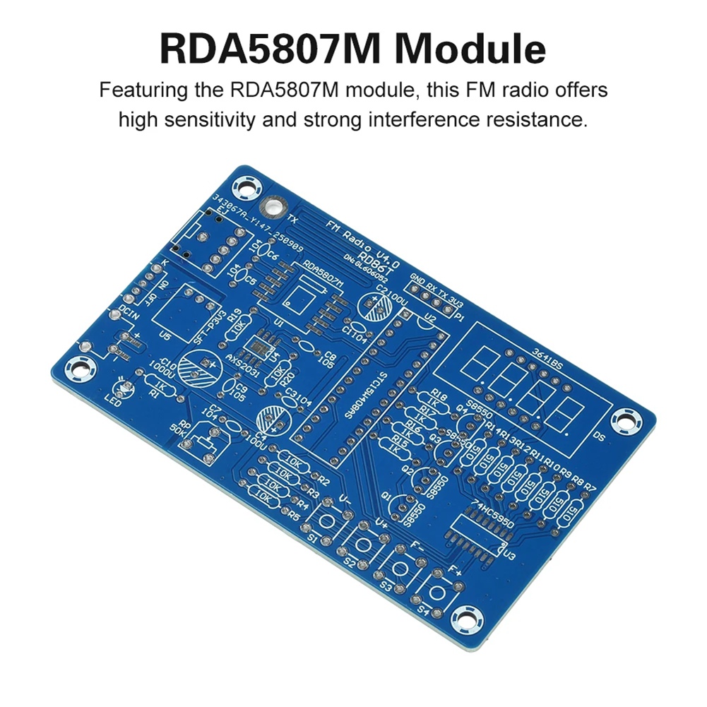 uyuy DIY FM Radio Electronics  - đánh giá và giá Diy Electronics Projects For Beginners
