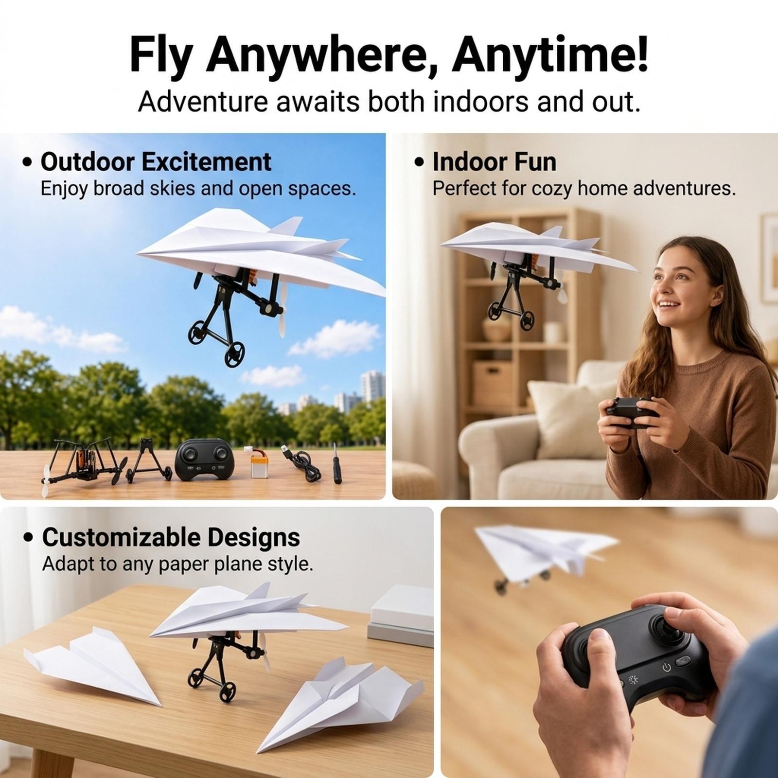Mini RC Airplane DIY Kit ABS M - đánh giá và giá Diy Electronics Projects For Beginners