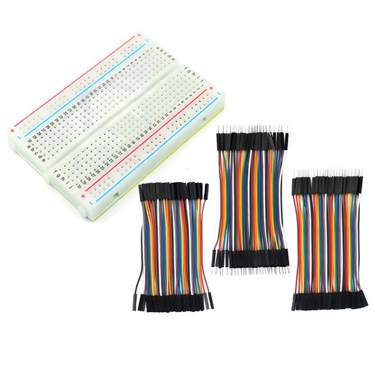 400-Point Breadboard Kit with  - đánh giá và giá Breadboard Jumper Wire