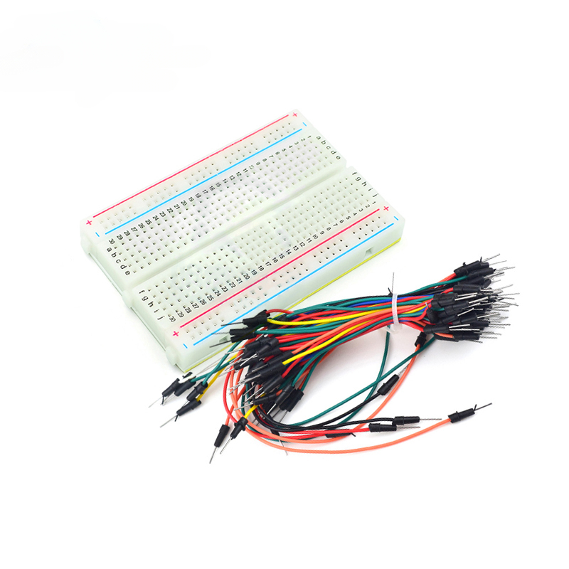 400-Point Breadboard Kit with  - đánh giá và giá Breadboard Jumper Wire