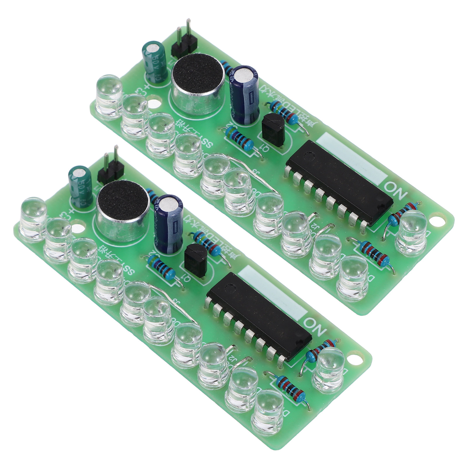 2Set Sound Controlled LED Flow - đánh giá và giá Diy Electronics Projects For Beginners