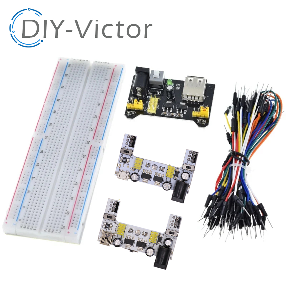 3.3V/5V MB102 Breadboard Power - đánh giá và giá Breadboard Jumper Wire