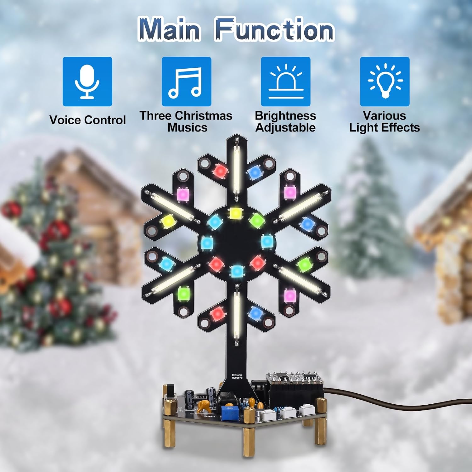 Voice Control Spectrum Light S - đánh giá và giá Diy Electronics Repair Kit
