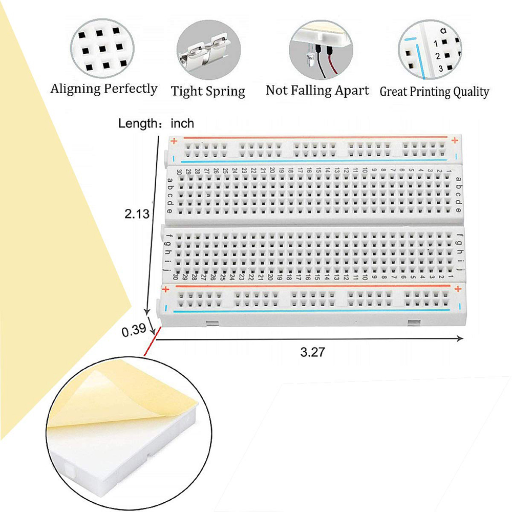 Breadboard Jumper Wire Kit wit - đánh giá và giá Breadboard Jumper Wire