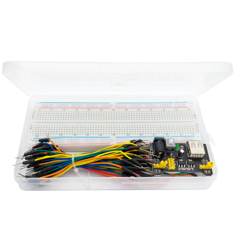 3.3V/5V MB102 Breadboard+ MB-1 - đánh giá và giá Breadboard Jumper Wire