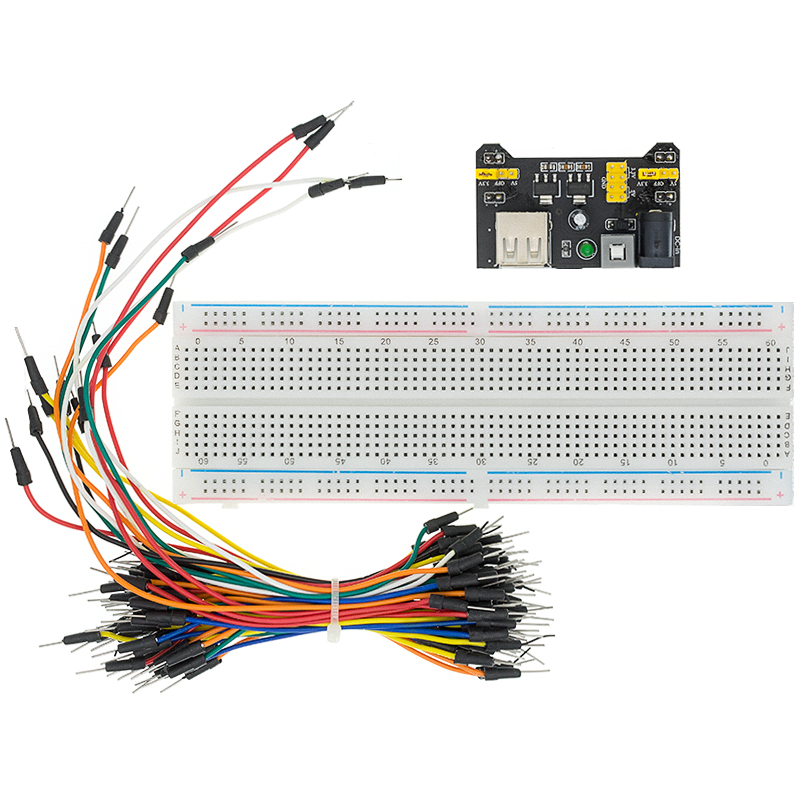 3.3V/5V MB102 Breadboard+ MB-1 - đánh giá và giá Breadboard Jumper Wire