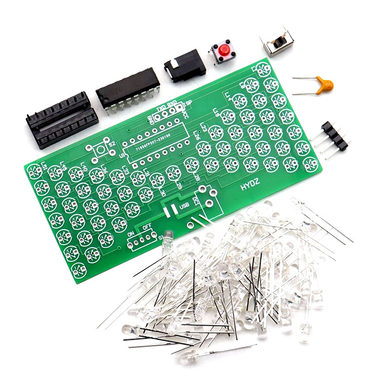 LED Hourglass Learning Kit - S - đánh giá và giá Diy Electronics Projects For Beginners