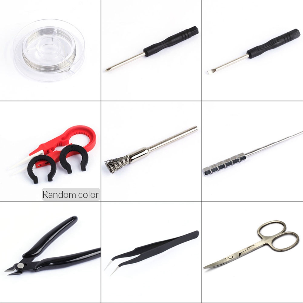 M09K Mini Vape Tool Kit Tweeze - đánh giá và giá Diy Vape Electronics