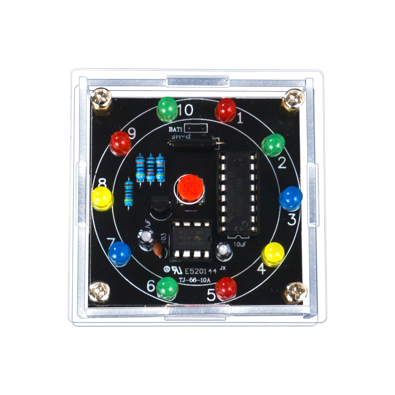 Electronic Lucky Wheel DIY Kit - đánh giá và giá Diy Electronics Projects For Beginners