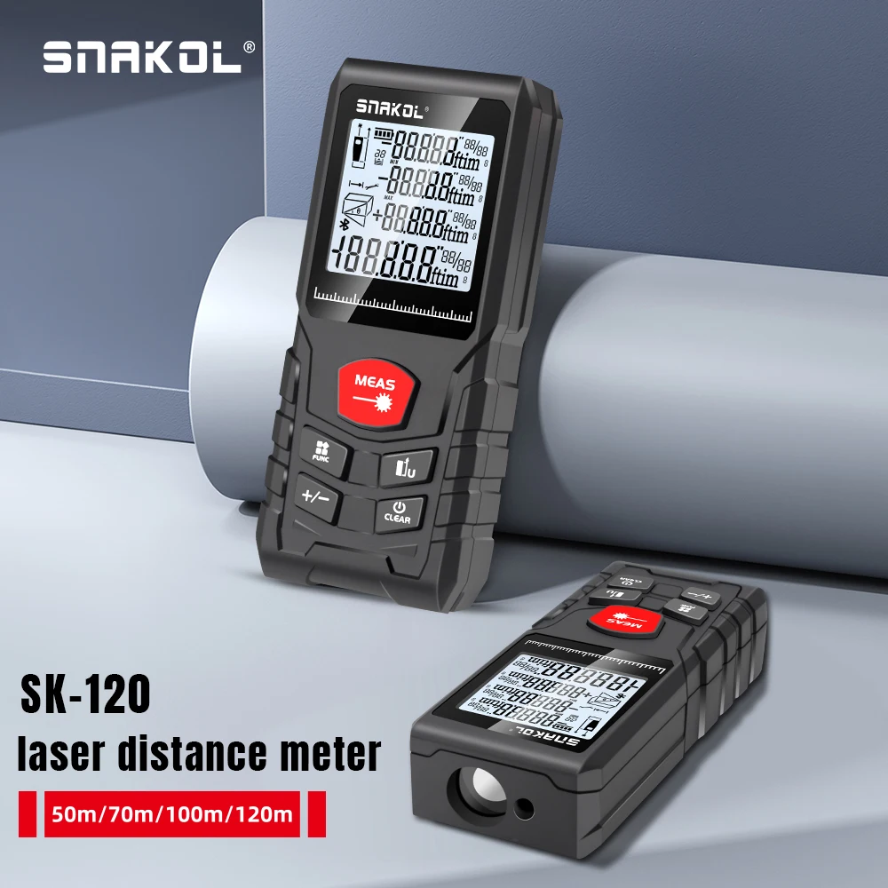 SNAKOL Laser Distance Meter 50 - đánh giá và giá Stanley Tape 25Ft